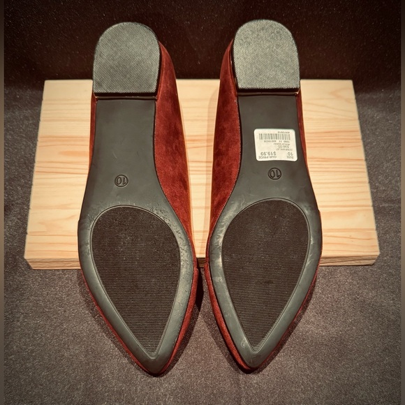 NWT-Cato Merlot/Burgundy Color Women’s Flats. Size 10. - Picture 10 of 16